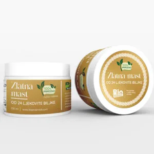Zlatna mast od 24 ljekovite biljke 100ml