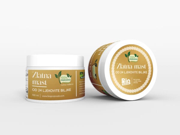 Zlatna mast od 24 ljekovite biljke 100ml